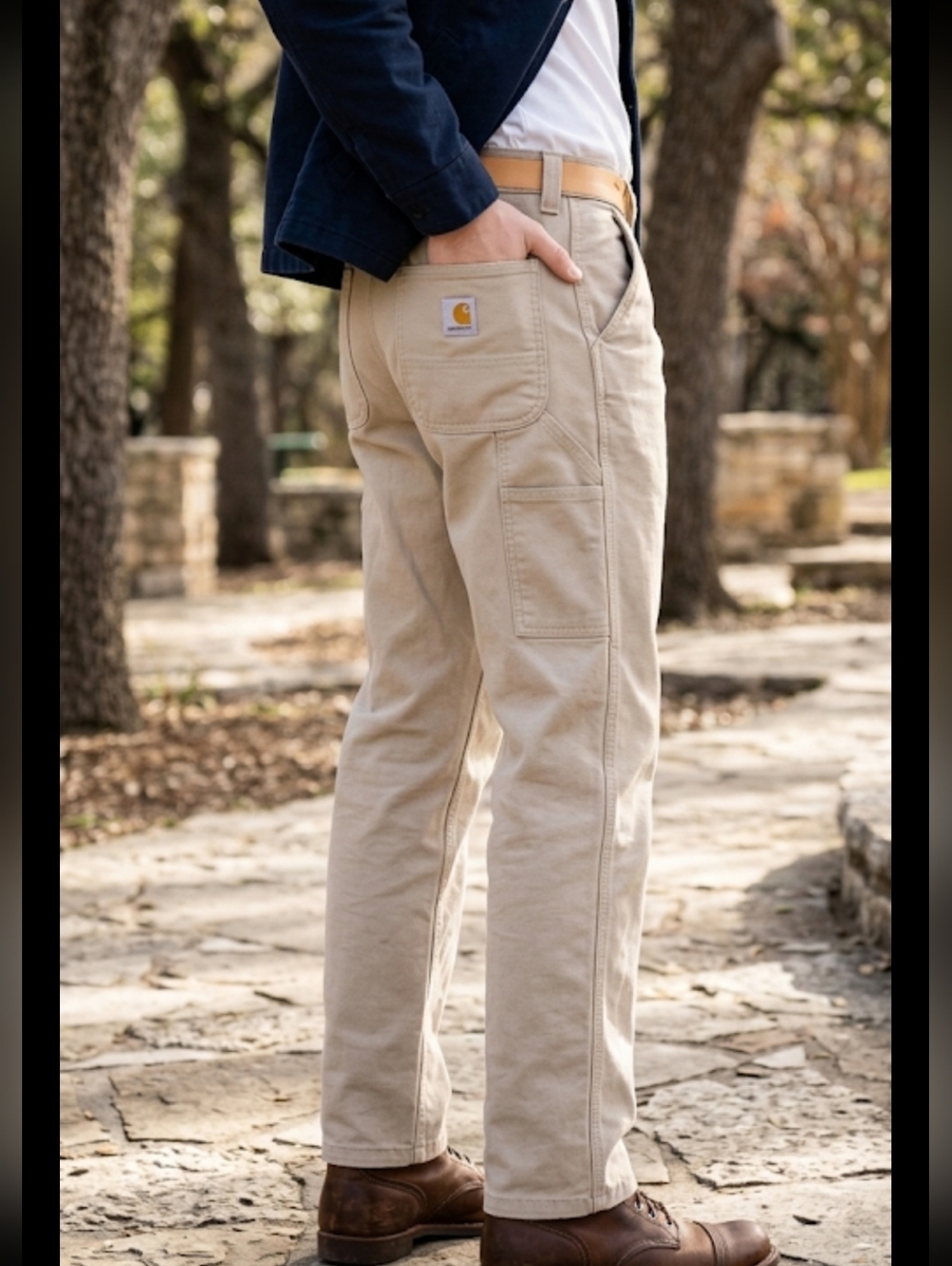 Carhartt Beige Workwear Pocket Pants